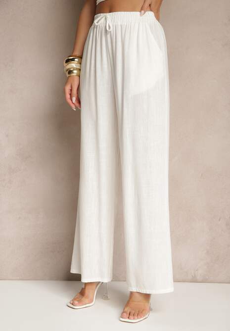 Pantaloni Filarive Albi 4