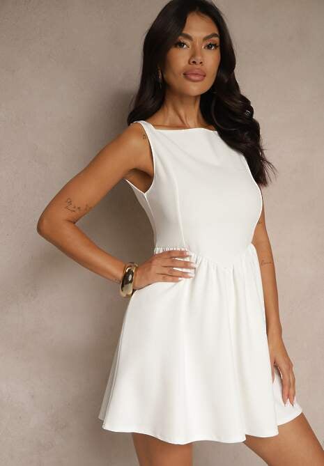 Rochie Tilurea Albă 4