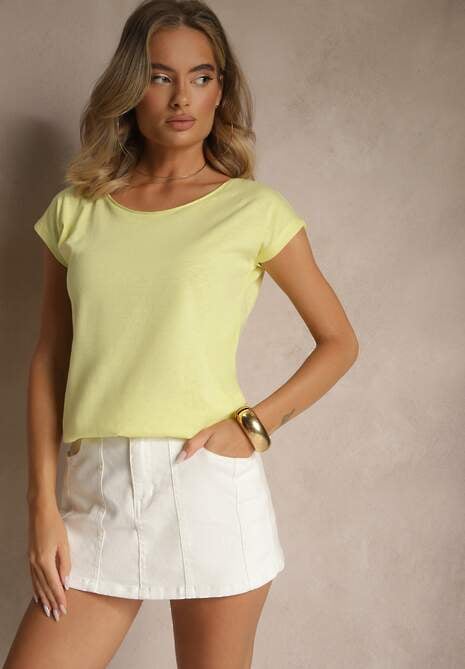 T-shirt Ralotea Galben