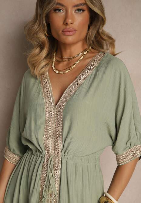 Rochie Aloviana Verde 5