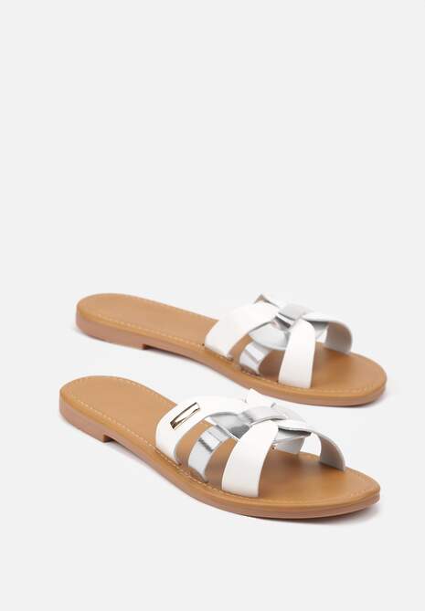 Papuci Aravolia Albi 5