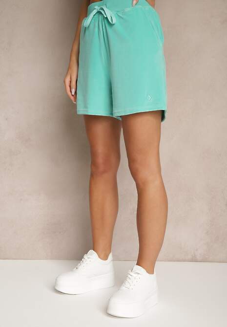 Pantaloni scurți Ralavelle Verde deschis 4