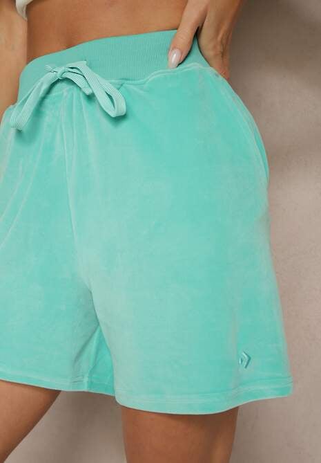 Pantaloni scurți Ralavelle Verde deschis 5