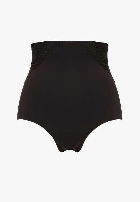 Czarne Majtki Modelujące High Waist Savirolle