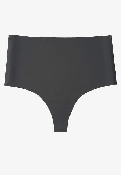 Ciemnozielone Bezszwowe Majtki High Waist Kolunea
