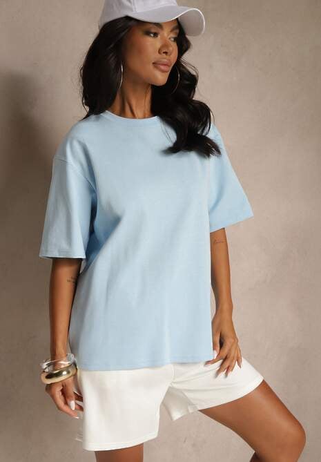 T-shirt Albastru deschis