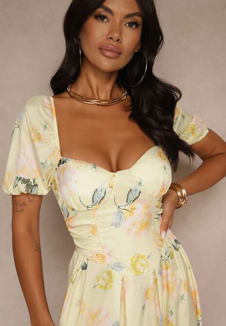 Rochie Zerana Galbenă 5