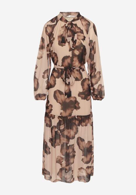 Rochie Acexia Bej închis 6