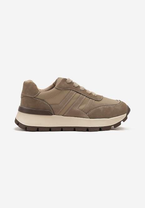 Sneakers Lulline Bej închis 4