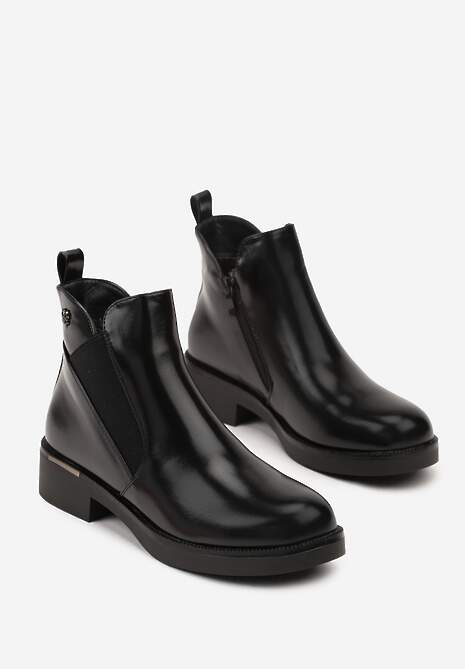 Botine Meralie Negre 5