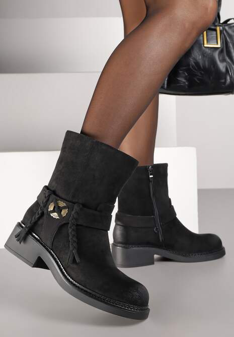 Botine Alissarie Negre