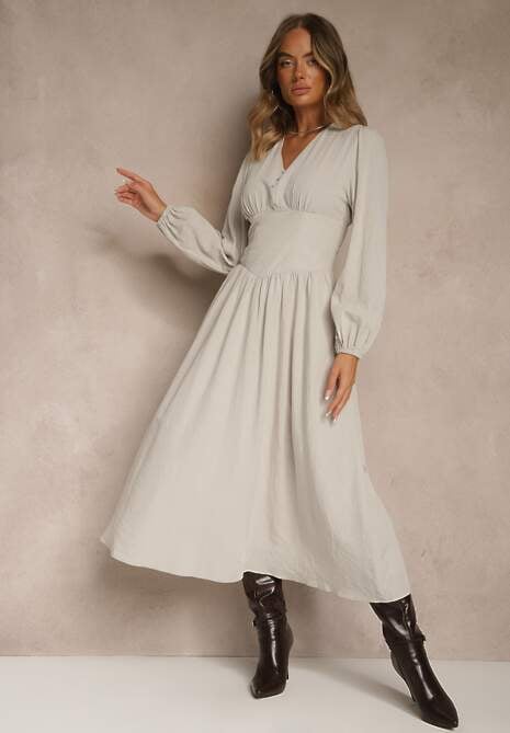 Rochie Ahlite Bej 4