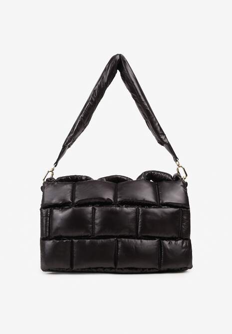 Czarna Torebka na Ramię Typu Puffer Bag Norriva