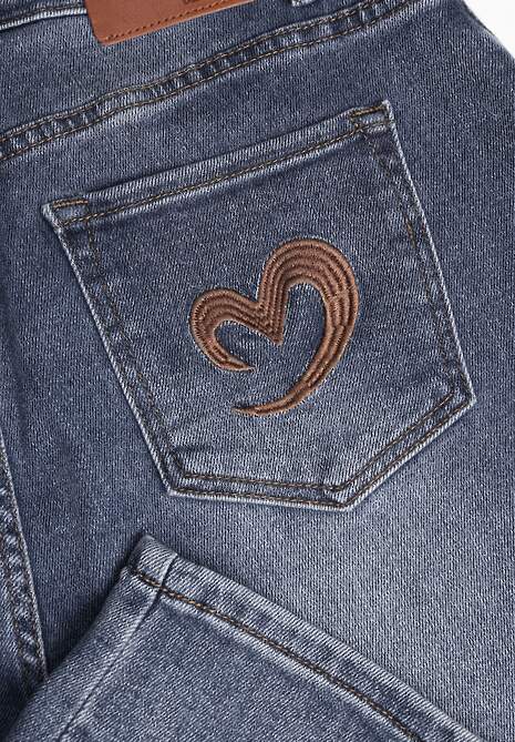 Niebieskie Casualowe Jeansy Mom Fit High Waist Nellanea 6