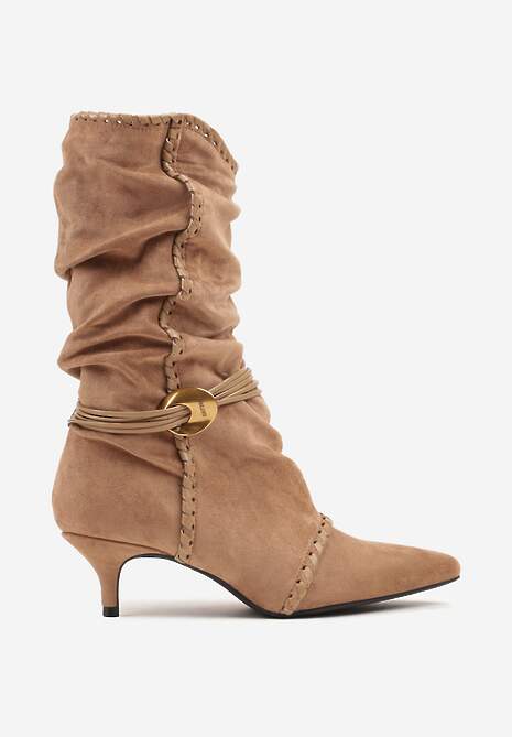 Botine Avodvire Bej închis 4