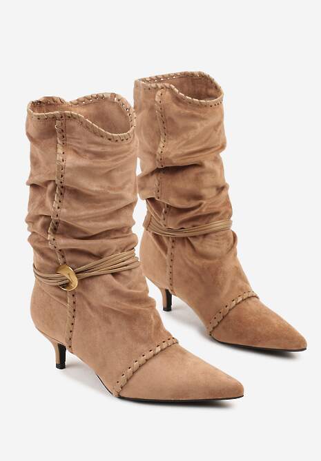 Botine Avodvire Bej închis 5