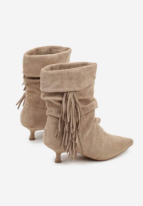 Botine Gevea Bej închis 6