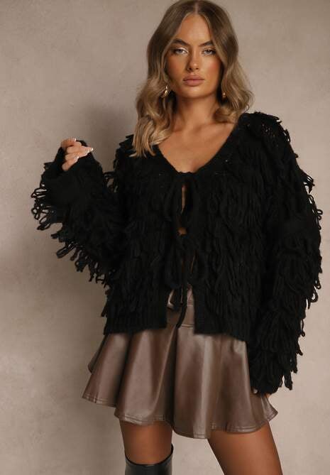 Cardigan Tiseana Negru