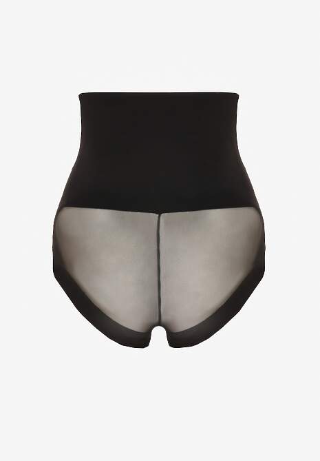 Czarne Modelujące Majtki High Waist Liradeva 6