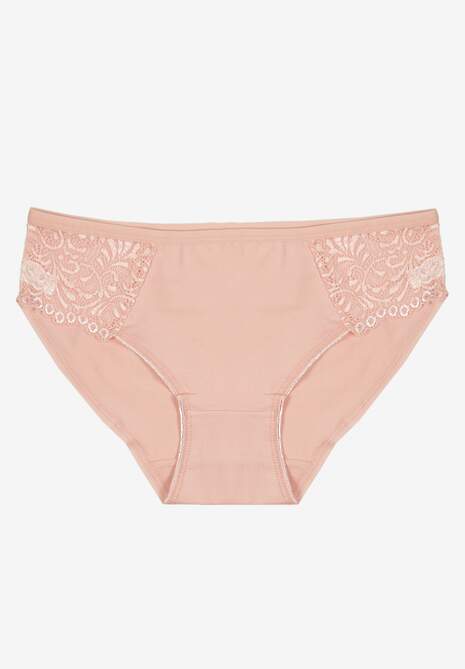 Różowe Bawełniane Majtki Figi o Klasycznym Fasonie Venalice