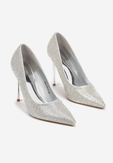 Srebrne Eleganckie Szpilki Ozdobione Cyrkoniami Anwedasa 5