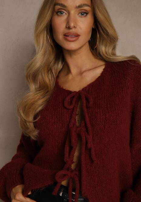 Cardigan Bordo 5