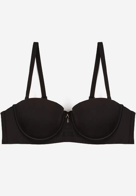 Czarny Klasyczny Biustonosz Typu Balkonetka Doriesana