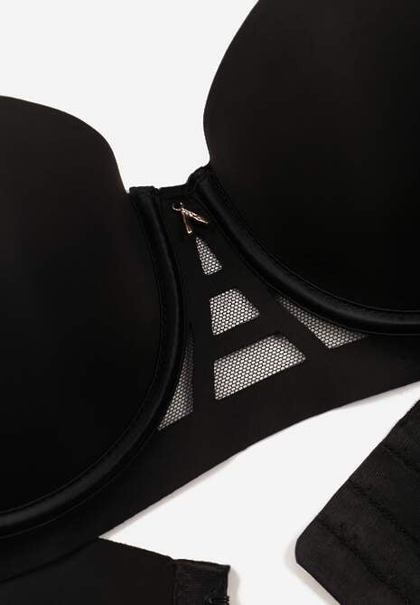 Czarny Klasyczny Biustonosz Typu Balkonetka Doriesana 7