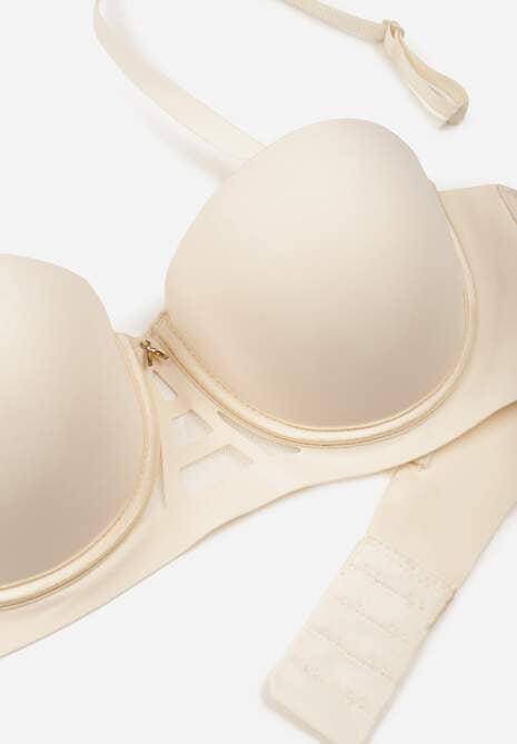 Jasnobeżowy Klasyczny Biustonosz Typu Balkonetka Doriesana 7