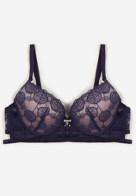 Sutien Galinassa Bleumarin cu roz