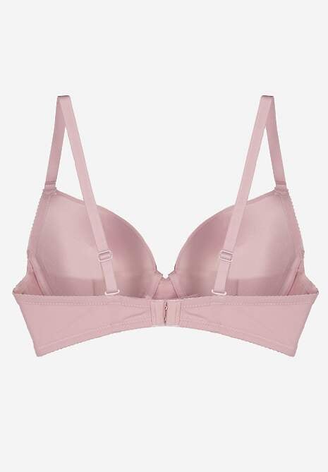 Fioletowy Gładki Biustonosz o Klasycznym Fasonie Arriethia 7