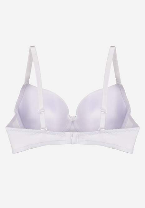 Biały Gładki Biustonosz o Klasycznym Fasonie Arriethia 7