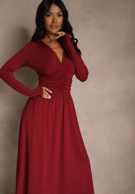 Rochie Bordo 4