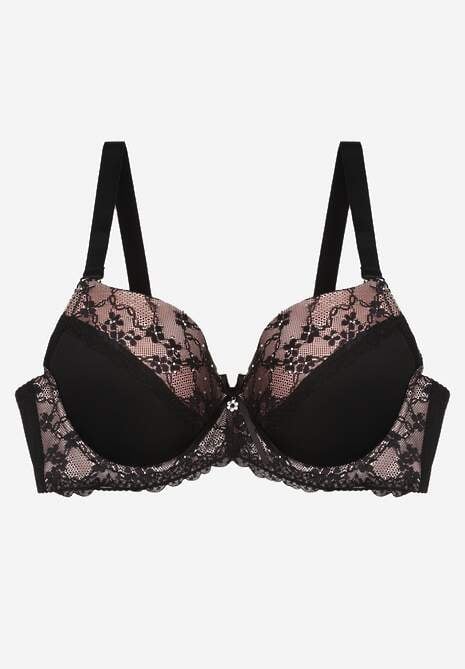 Sutien Himelodia Negru cu roz 6
