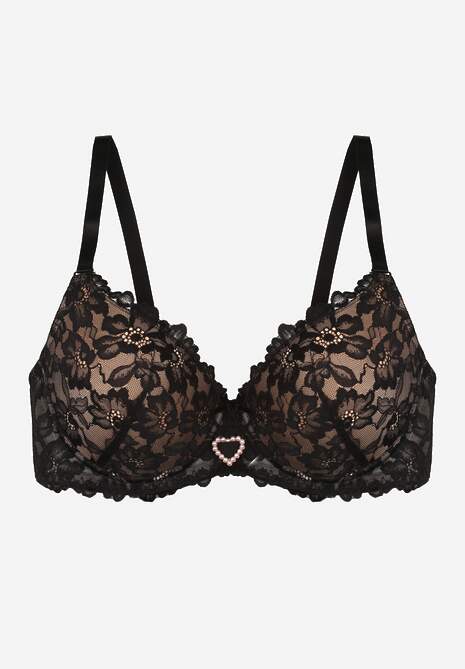 Sutien Bothilei Negru cu bej 5