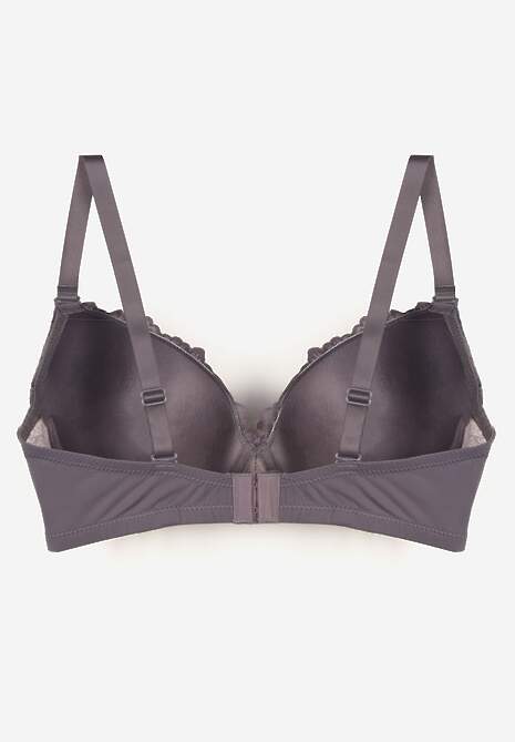 Sutien Aqiany Gri cu roz 6