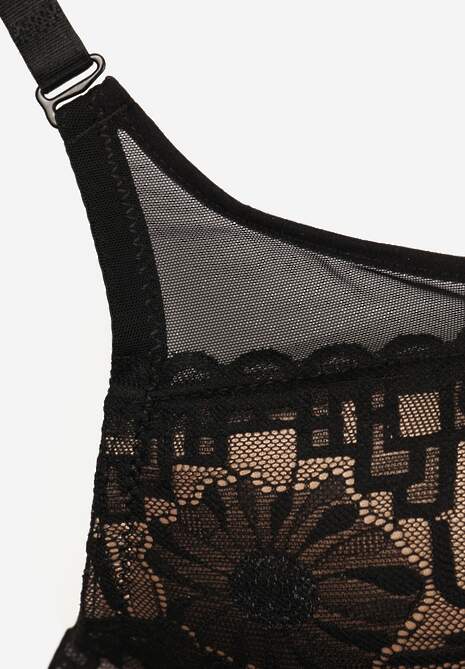 Sutien Negru cu bej 7