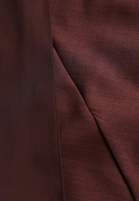 Brązowa Wieczorowa Sukienka Bandeau z Dodatkowym Szalem Meridvia 6