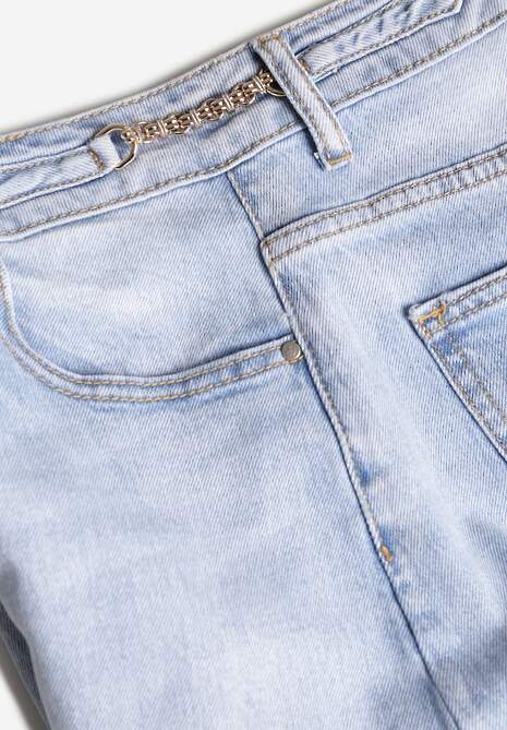 Niebieskie Jeansy Slouchy High Waist Vilinnessa 6