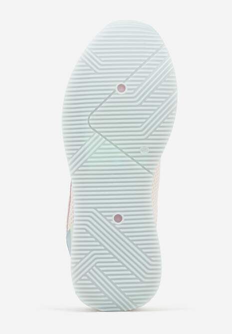 Różowe Sneakersy z Geometrycznym Wzorem Dawnfallow 7