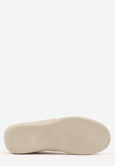 Beżowe Sneakersy z Geometrycznym Wzorem Elrineth 7