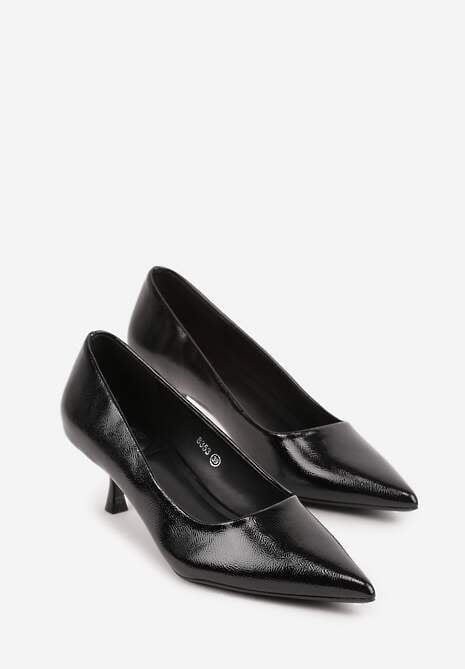 Czarne Czółenka na Kaczuszce Rhaepheme 5