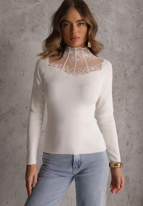 Pulover Oceanus Alb 4