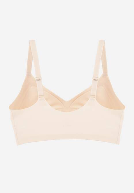 Beżowy Biustonosz Ozdobiona Przezroczystymi Wstawkami z Usztywnieniem Seanael 6