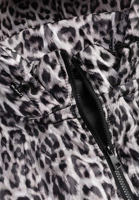 Panterkowa Kurtka z Odpinanym Kapturem Anastaera 6