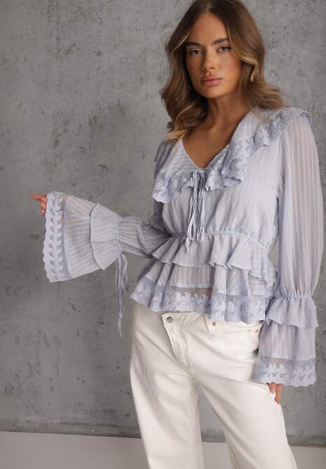 Bluză Gavimia Albastră 5