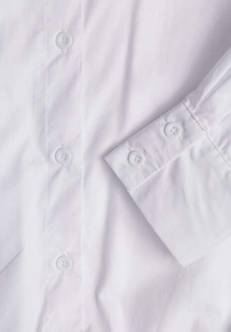 Biała Koszula z Bawełny w Stylu Balloon Oversize Arlelia 6