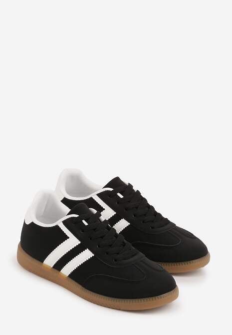 Czarne Sneakersy Typu Klasyczne Tenisówki Kilice 5