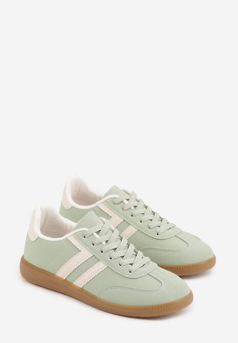 Zielone Sneakersy Typu Klasyczne Tenisówki Kilice 5
