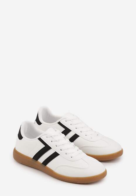 Białe Sneakersy Typu Klasyczne Tenisówki Kilice 5